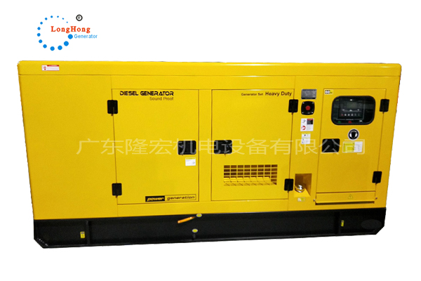 100KW靜音發(fā)電機組 125KVA濰柴柴油發(fā)動機 4缸四沖程 WP4.6ND138E310